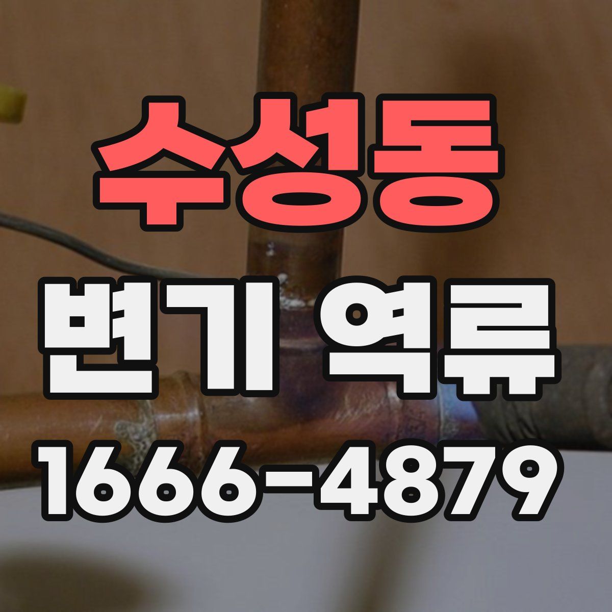 수성동 변기 역류