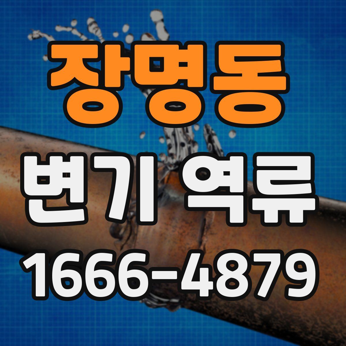 장명동 변기 역류