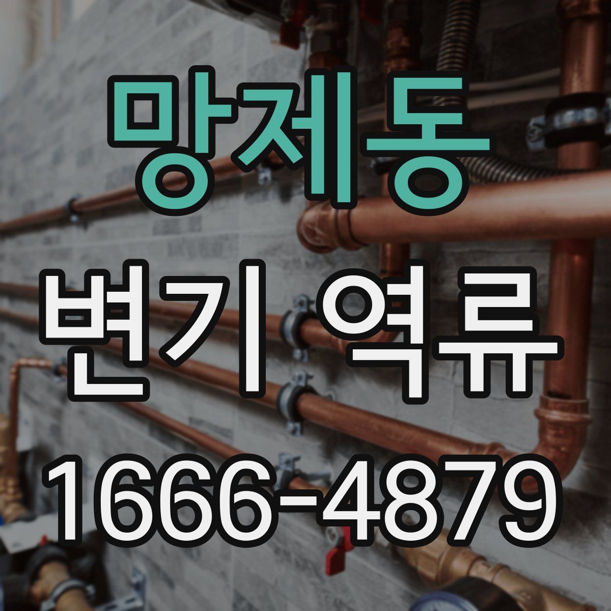 망제동 변기 역류