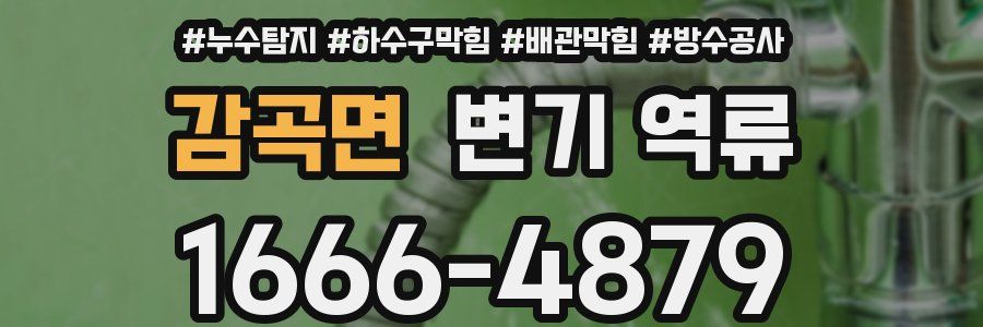감곡면 변기 역류