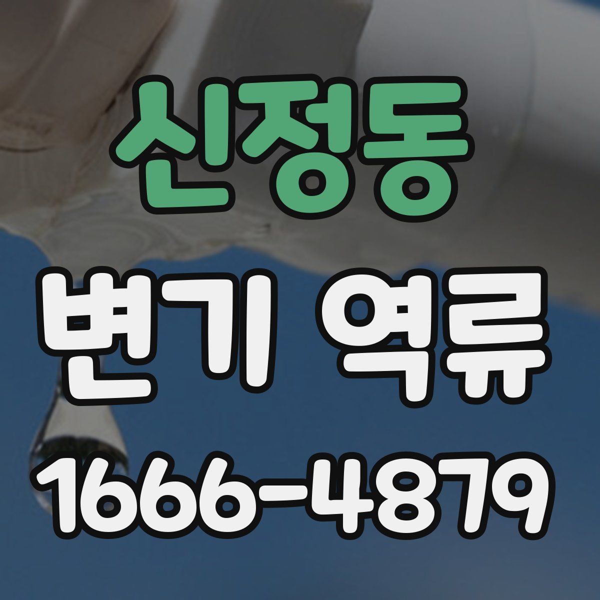 신정동 변기 역류