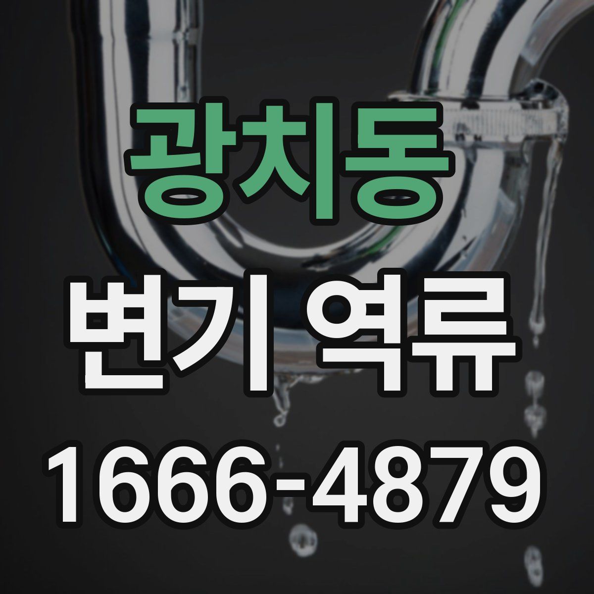 광치동 변기 역류