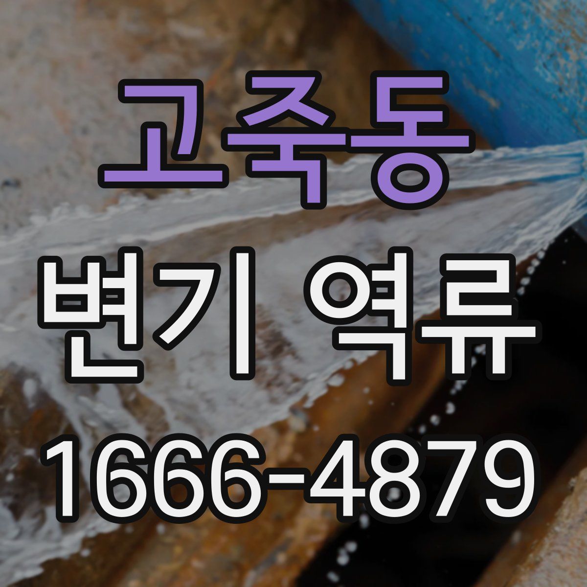 고죽동 변기 역류