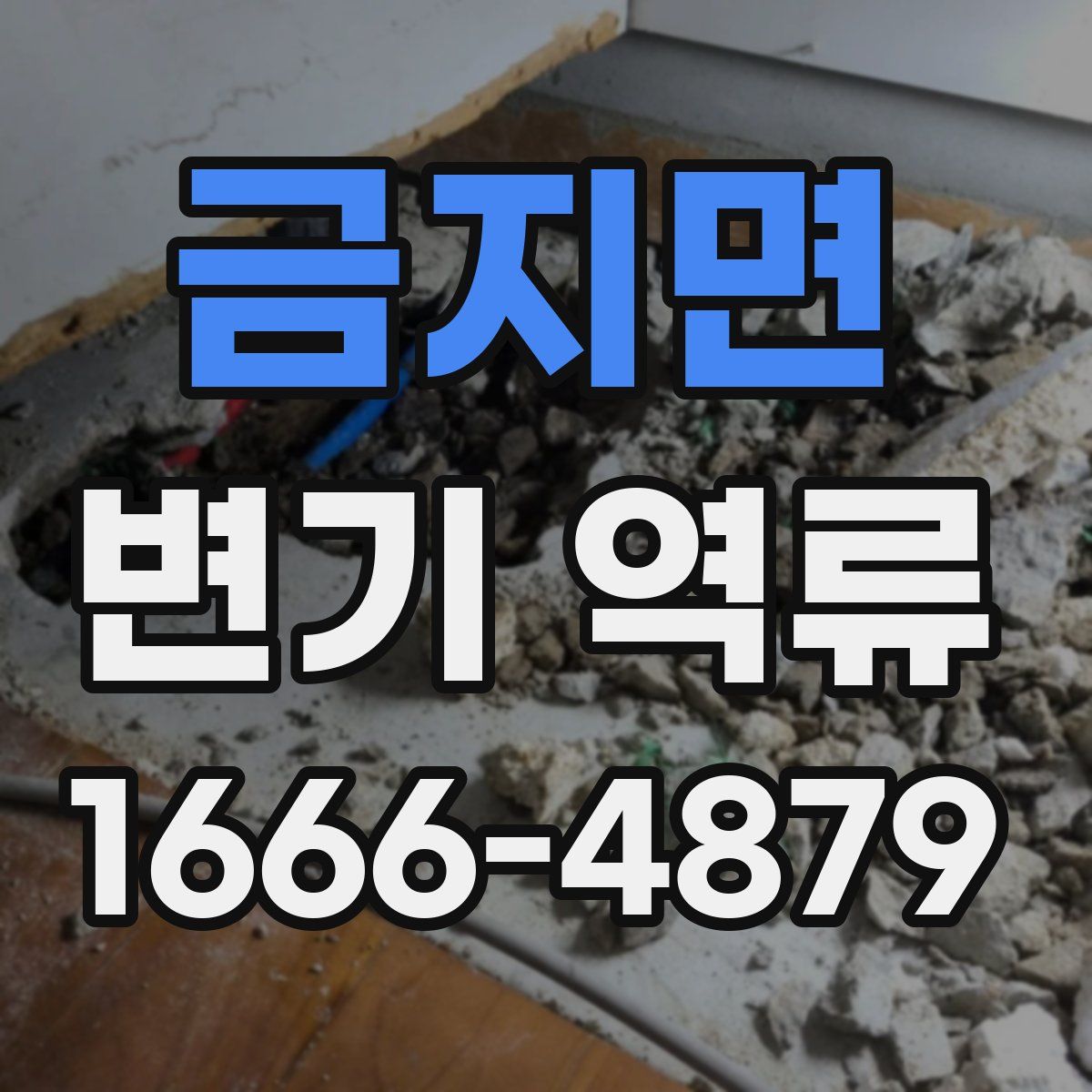 금지면 변기 역류