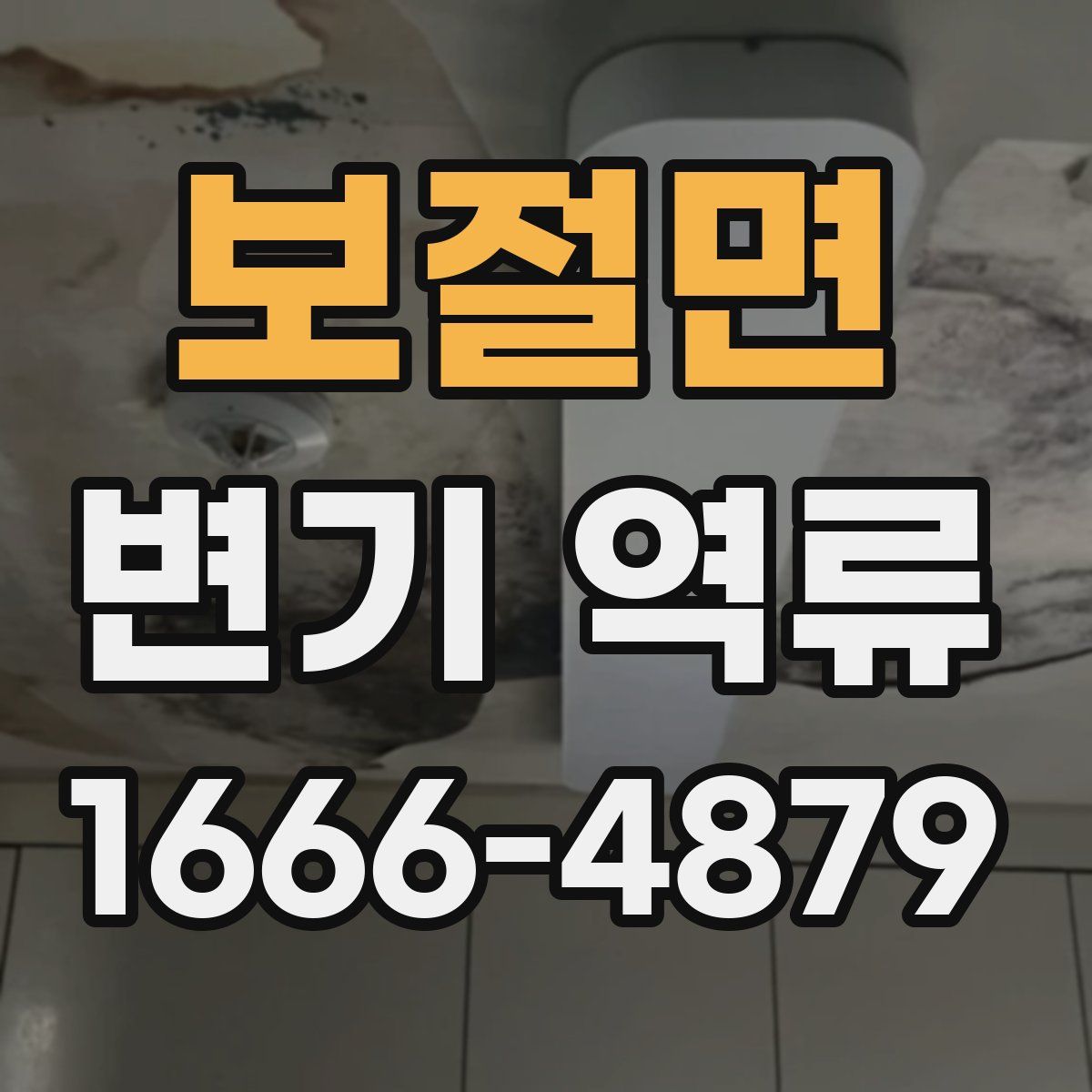 보절면 변기 역류