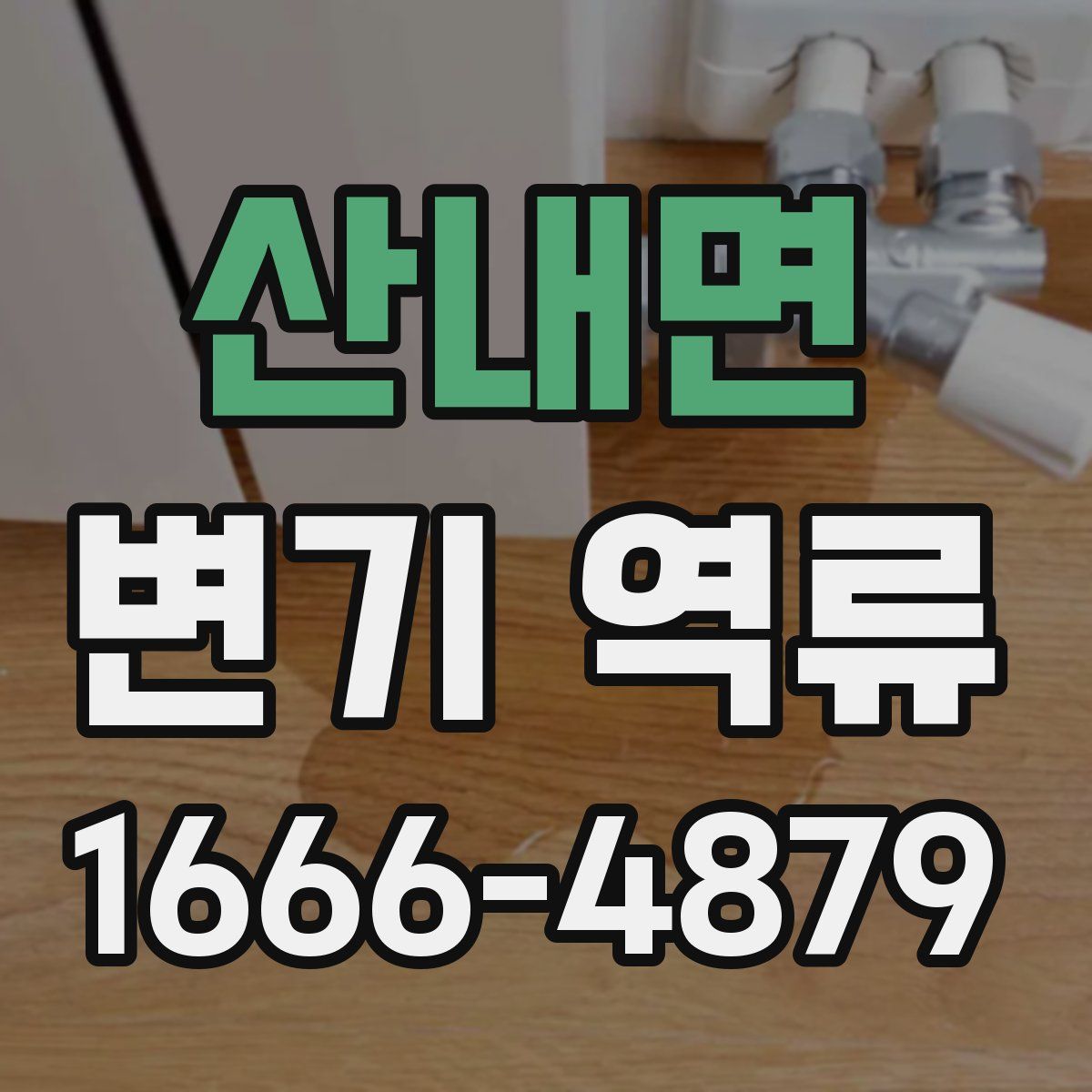 산내면 변기 역류