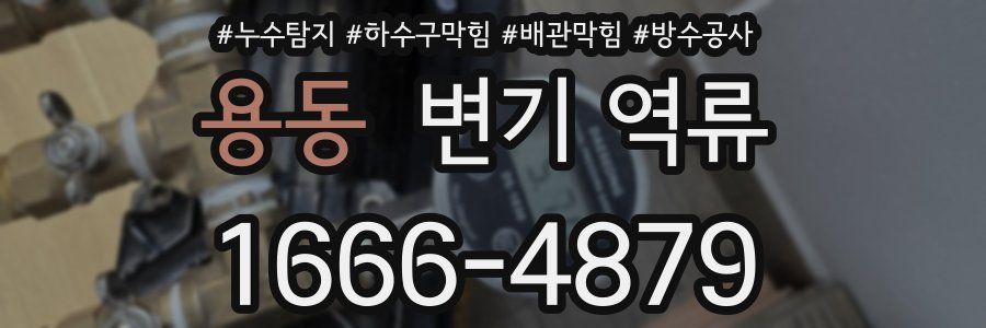 용동 변기 역류