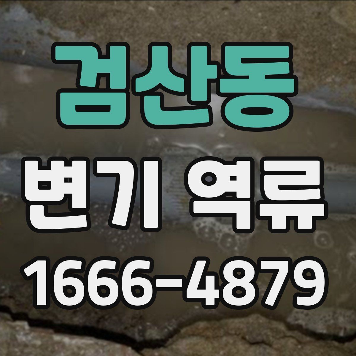 검산동 변기 역류 청소 후 다시 생길 때 원인 추적