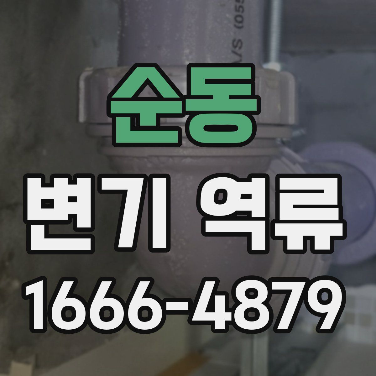 순동 변기 역류