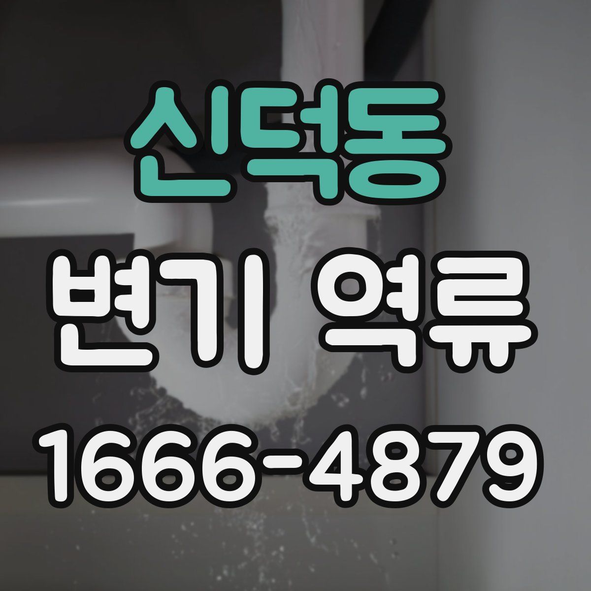 신덕동 변기 역류
