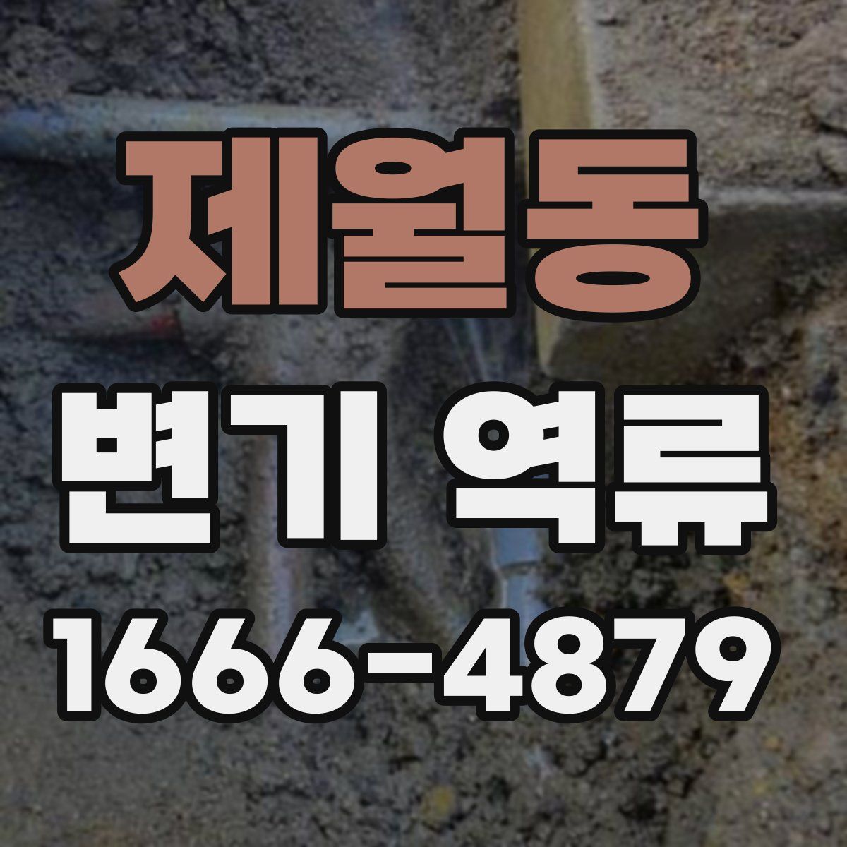 제월동 변기 역류