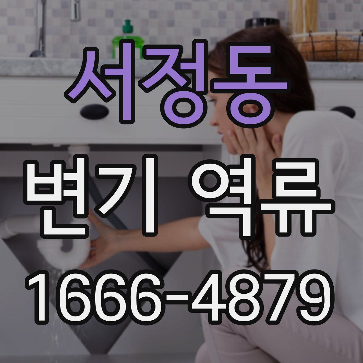 서정동 변기 역류