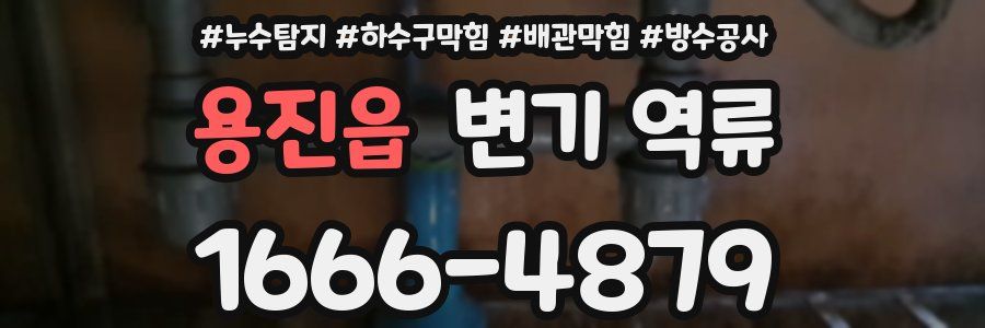 용진읍 변기 역류