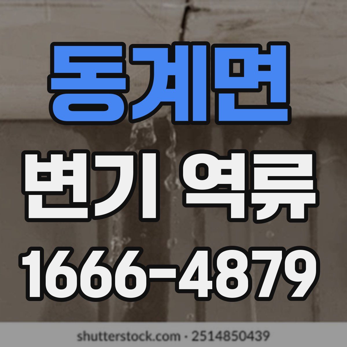 동계면 변기 역류