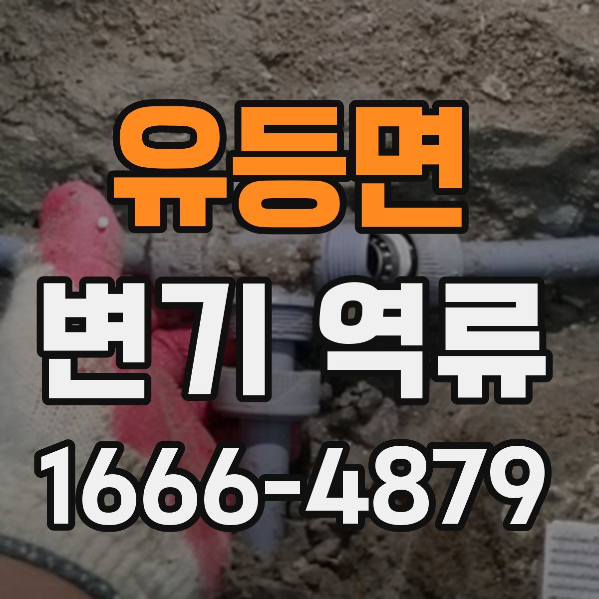 유등면 변기 역류