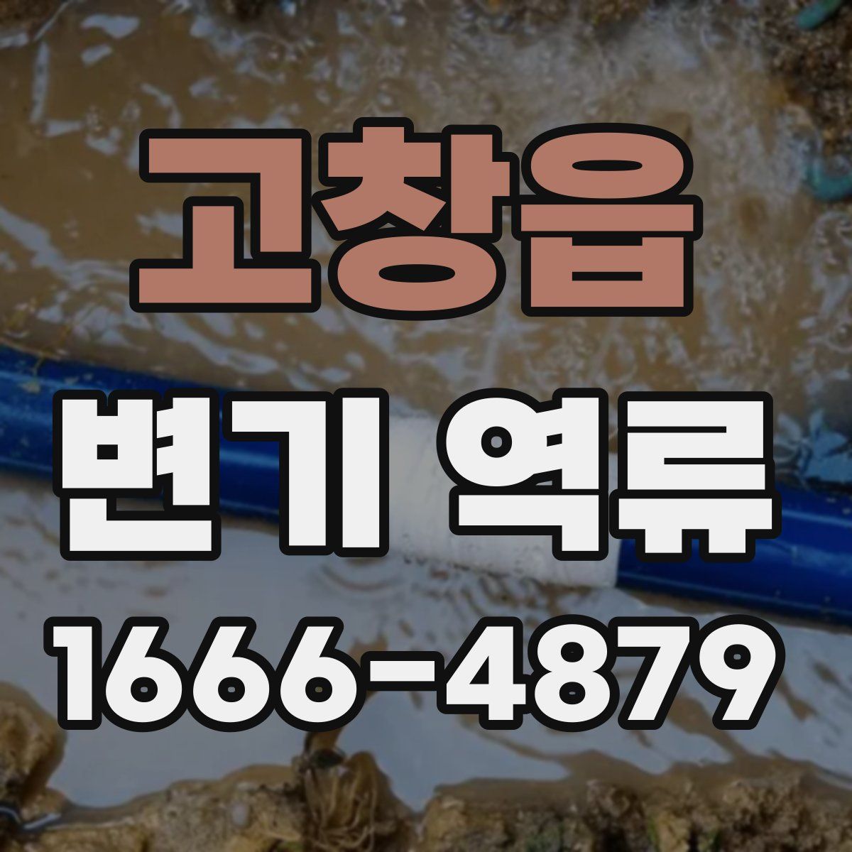 고창읍 변기 역류