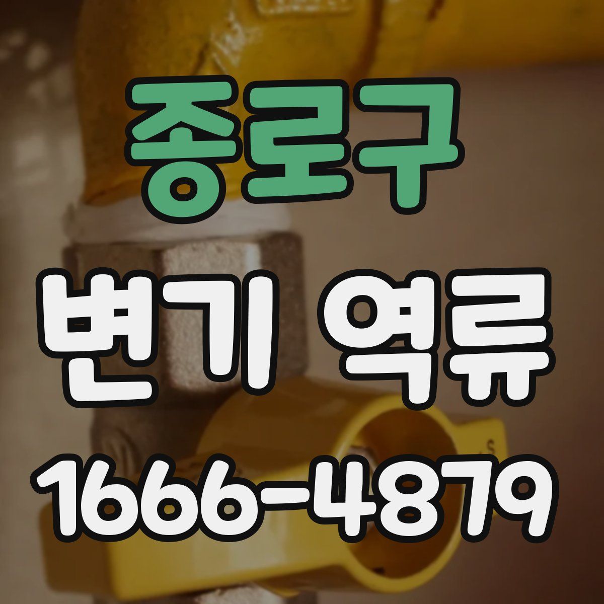 종로구 변기 역류