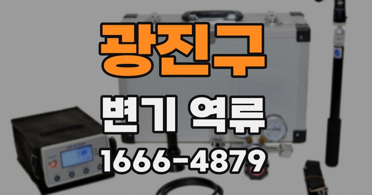 광진구 변기 역류
