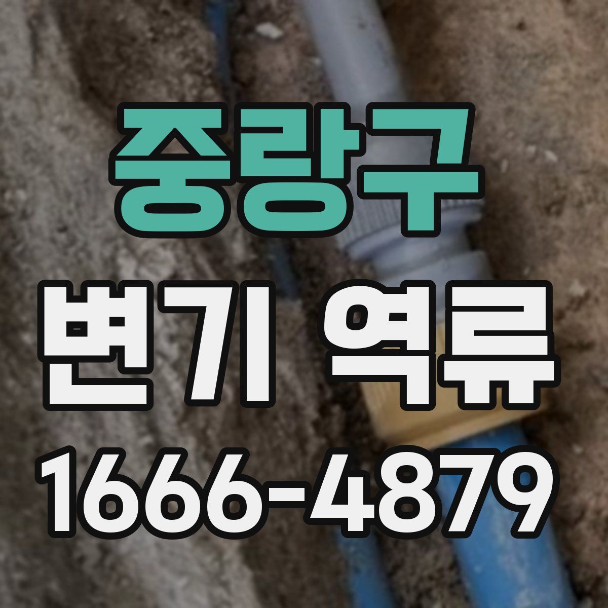 중랑구 변기 역류