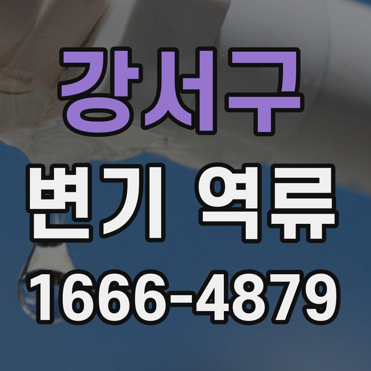 강서구 변기 역류