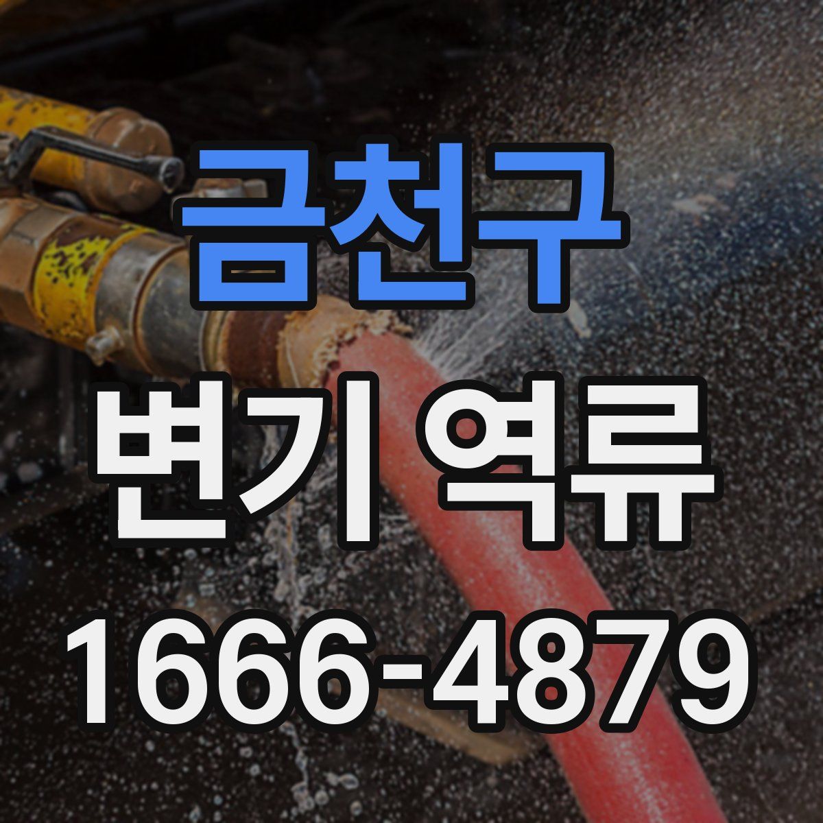 금천구 변기 역류