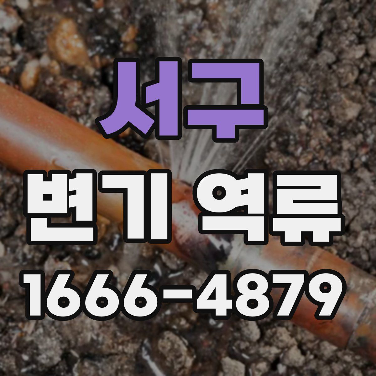 서구 변기 역류