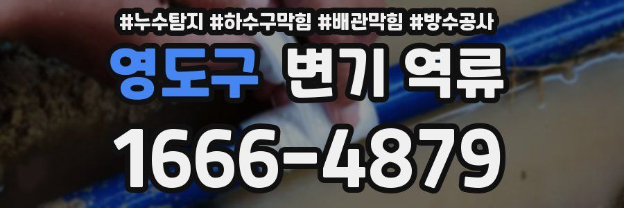 영도구 변기 역류