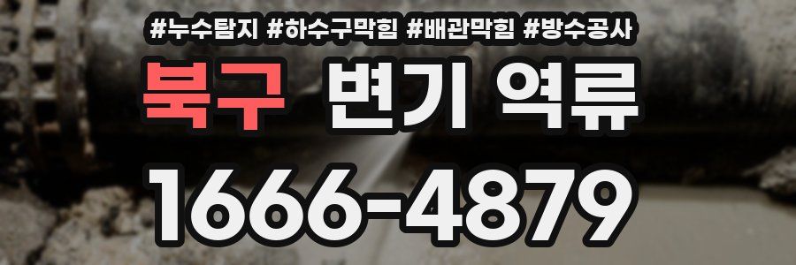 북구 변기 역류