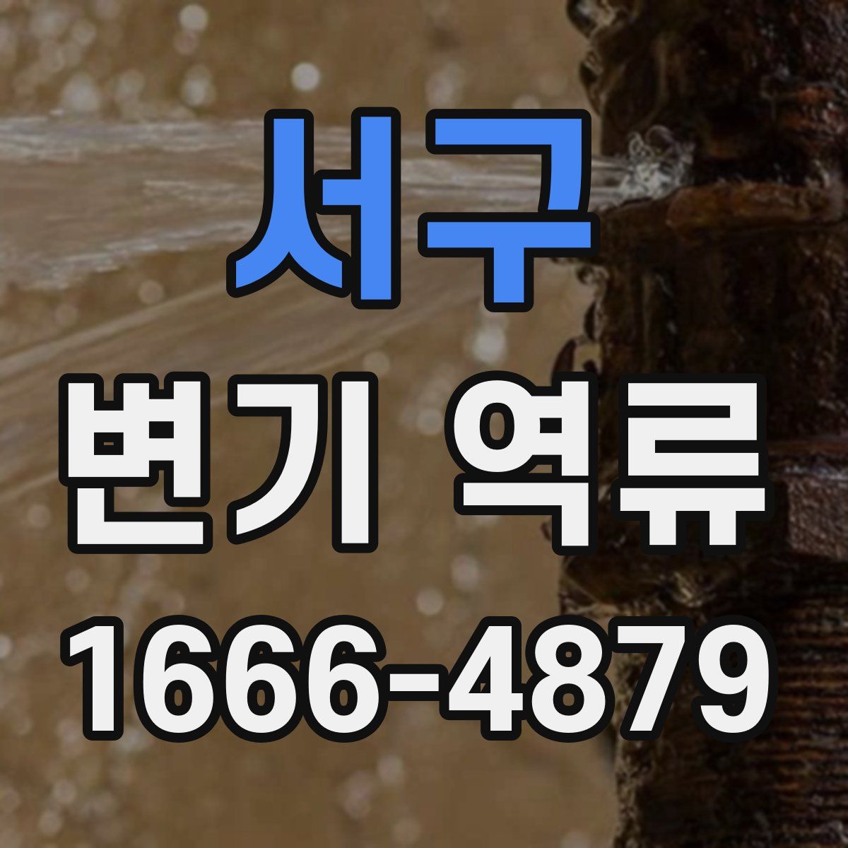 서구 변기 역류