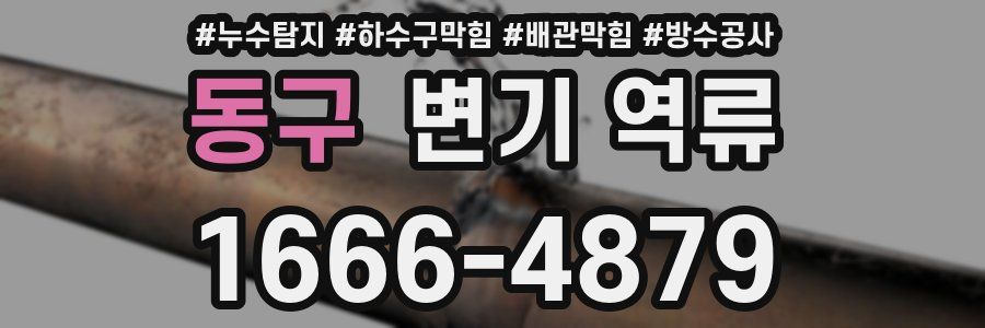 동구 변기 역류