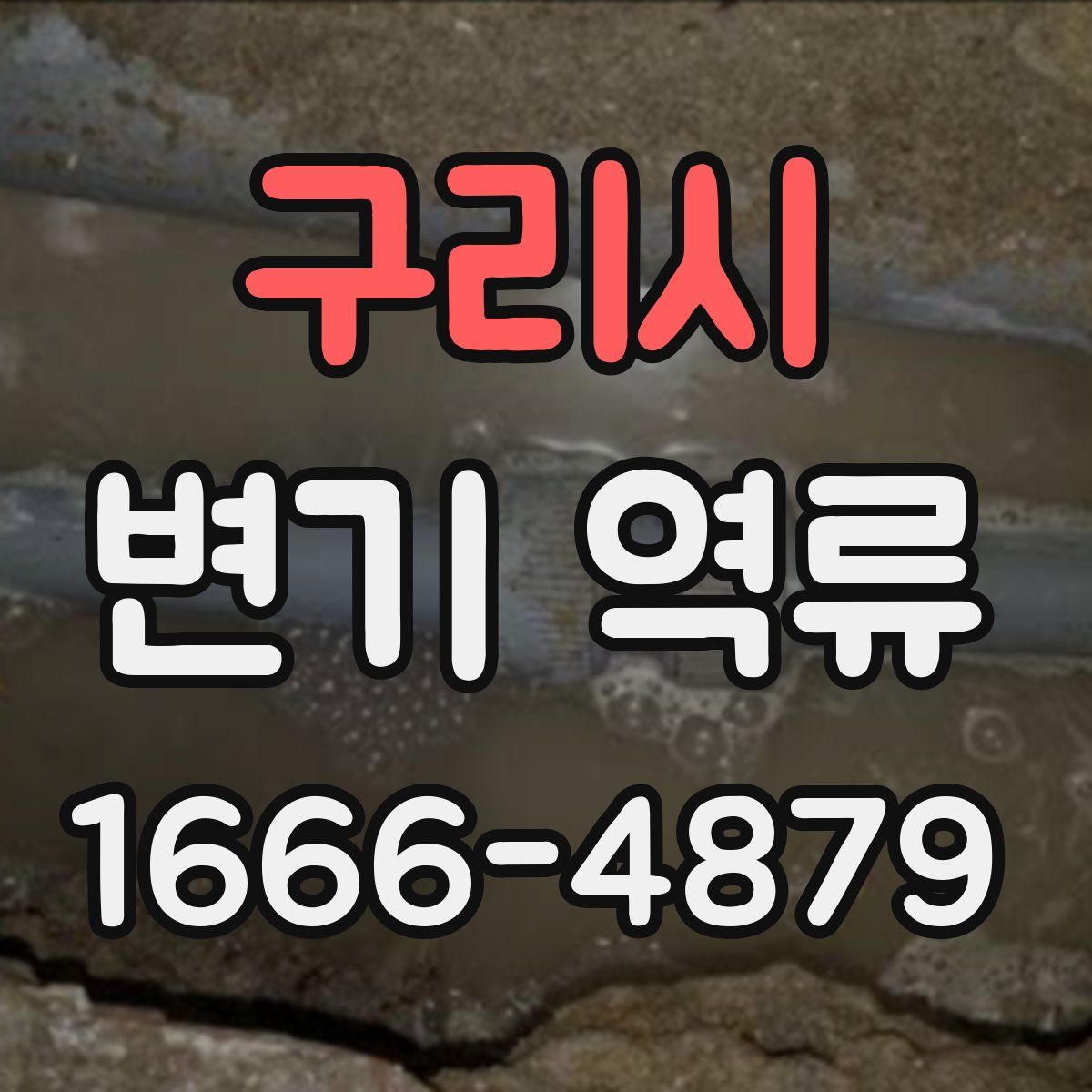 구리시 변기 역류