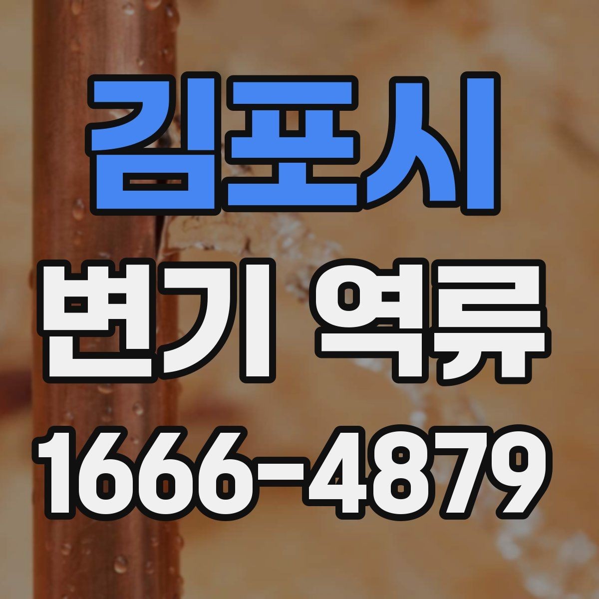 김포시 변기 역류 이물질 유입 후 나타나는 변화