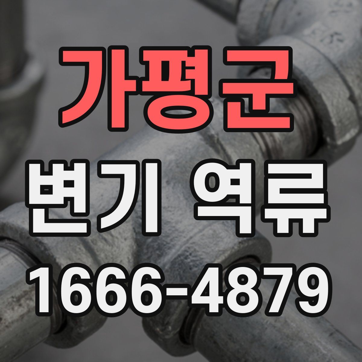 가평군 변기 역류