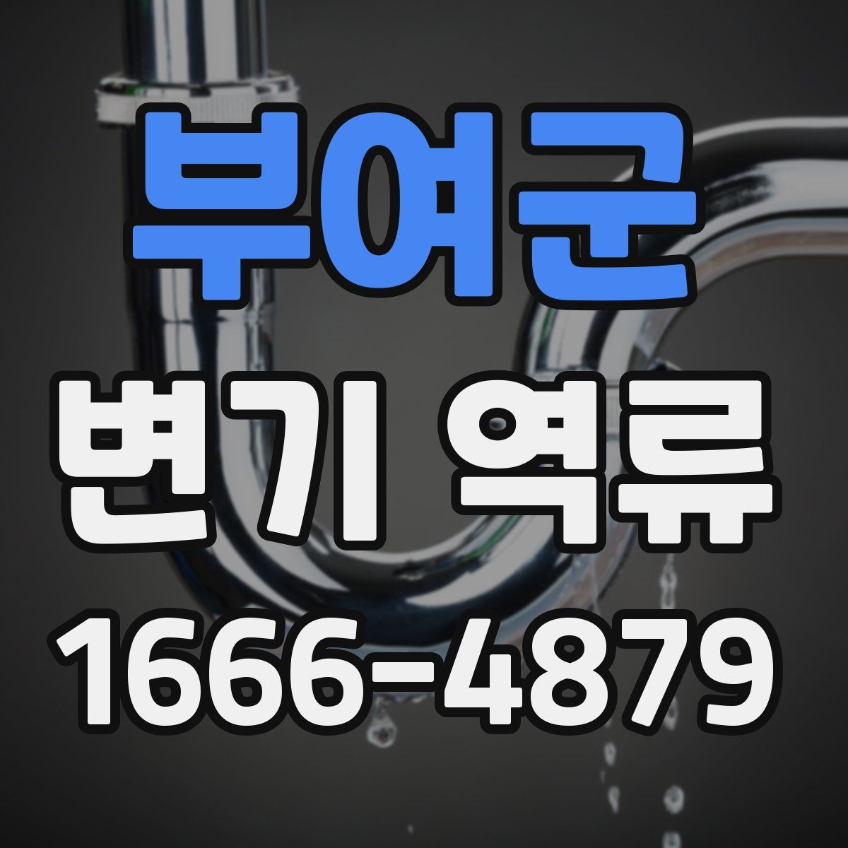 부여군 변기 역류