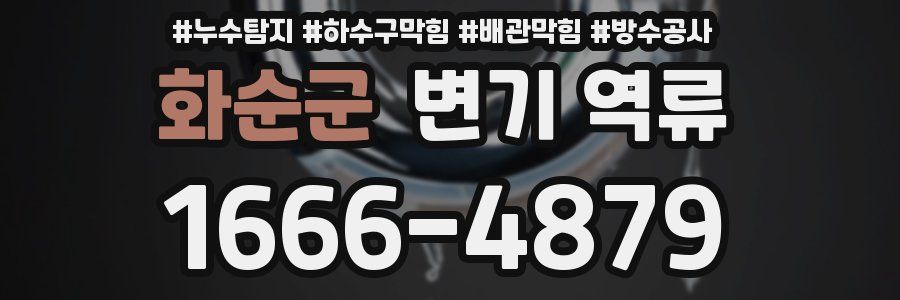 화순군 변기 역류