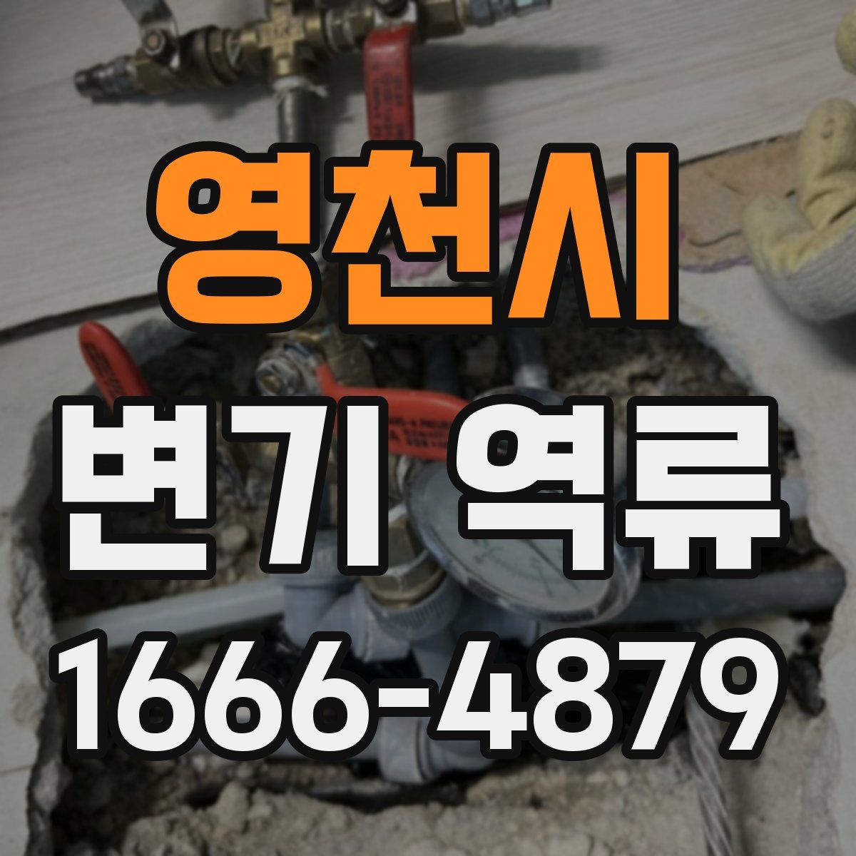 영천시 변기 역류