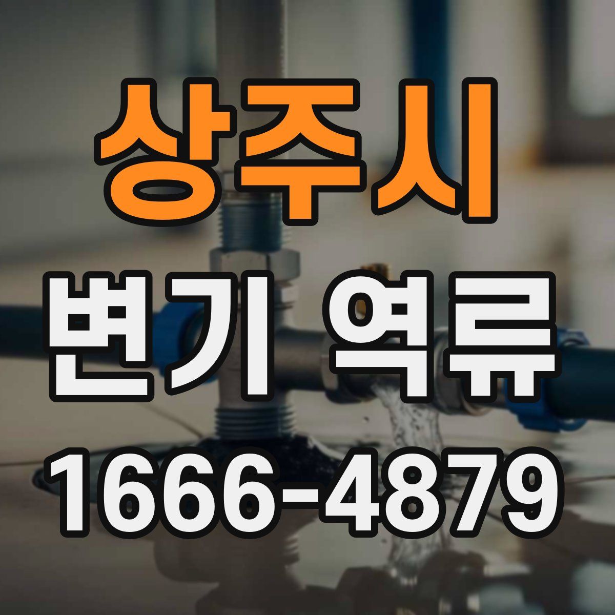 상주시 변기 역류