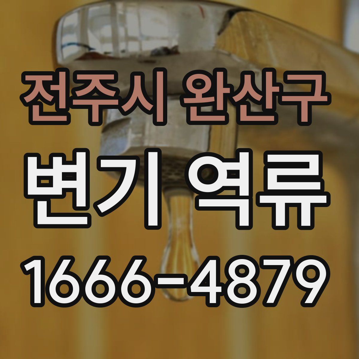 전주시 완산구 변기 역류