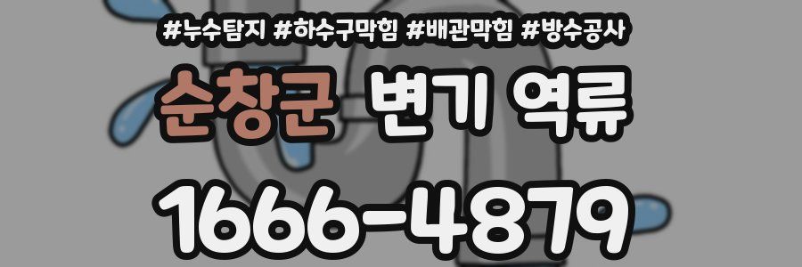 순창군 변기 역류