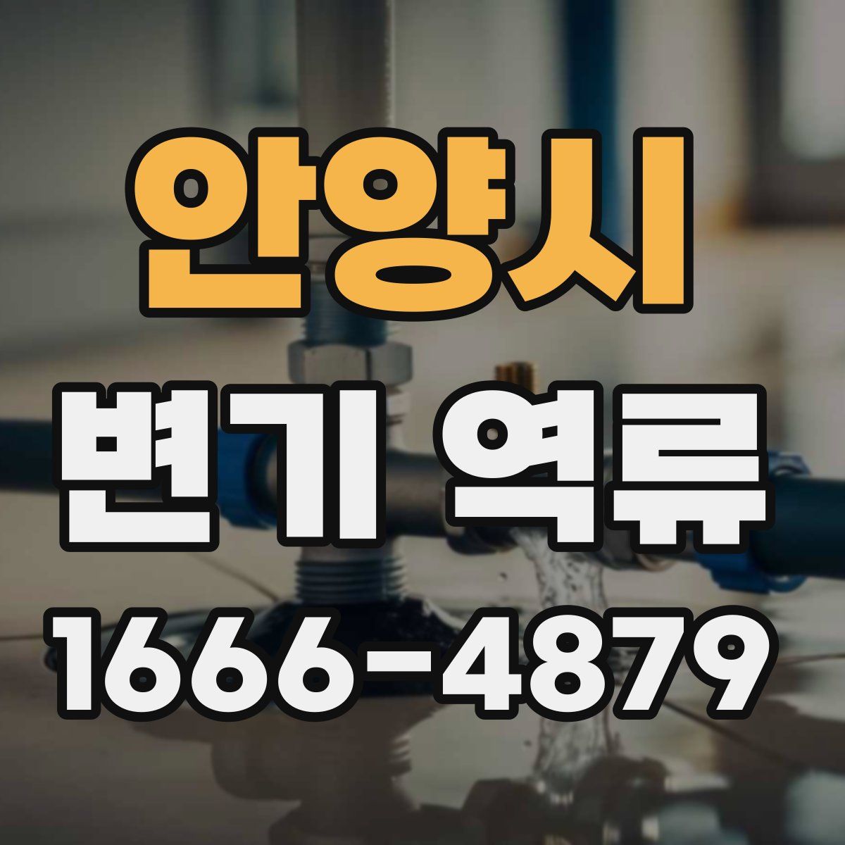 안양시 변기 역류