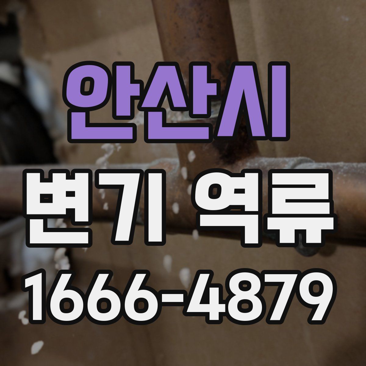 안산시 변기 역류