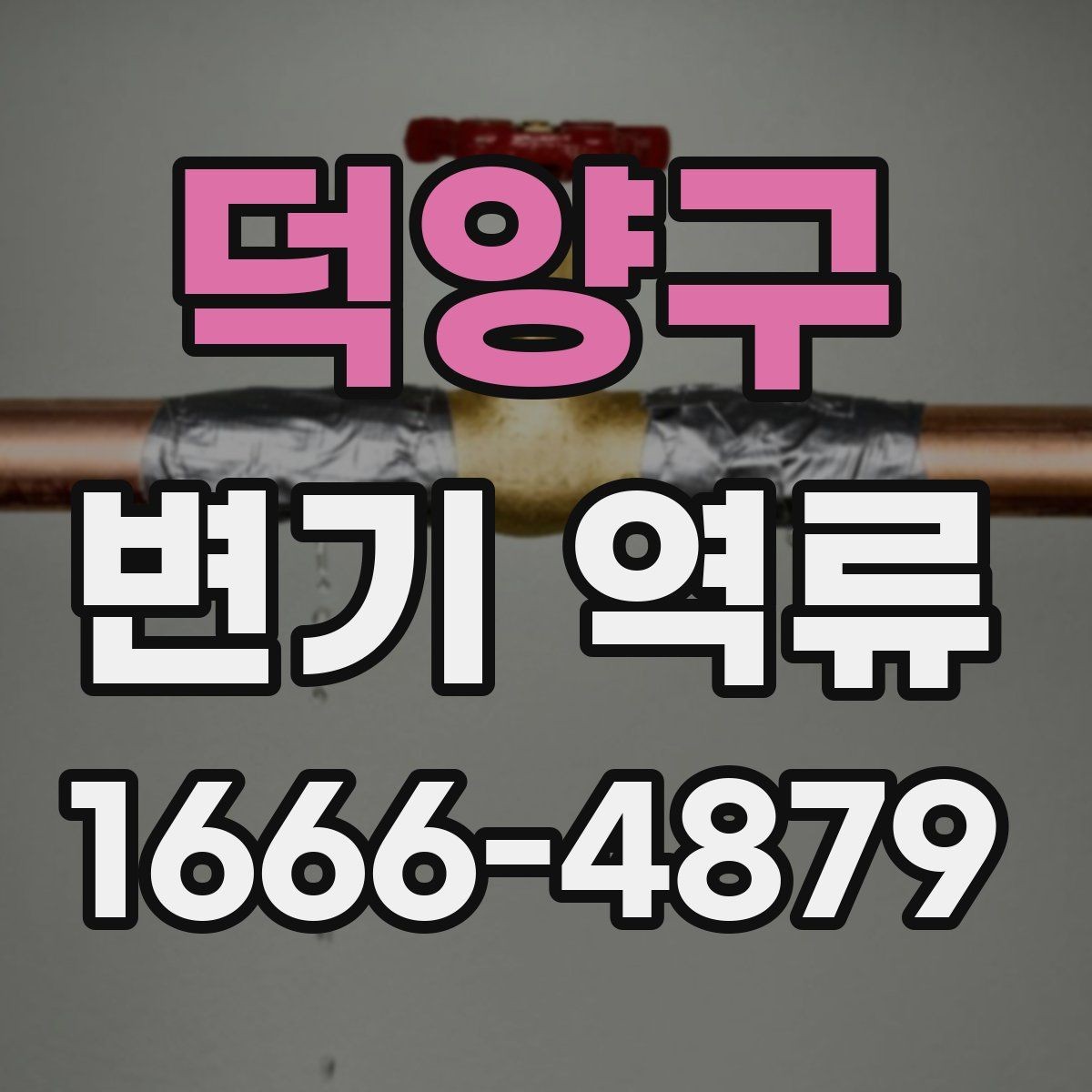 덕양구 변기 역류 원인과 점검 순서
