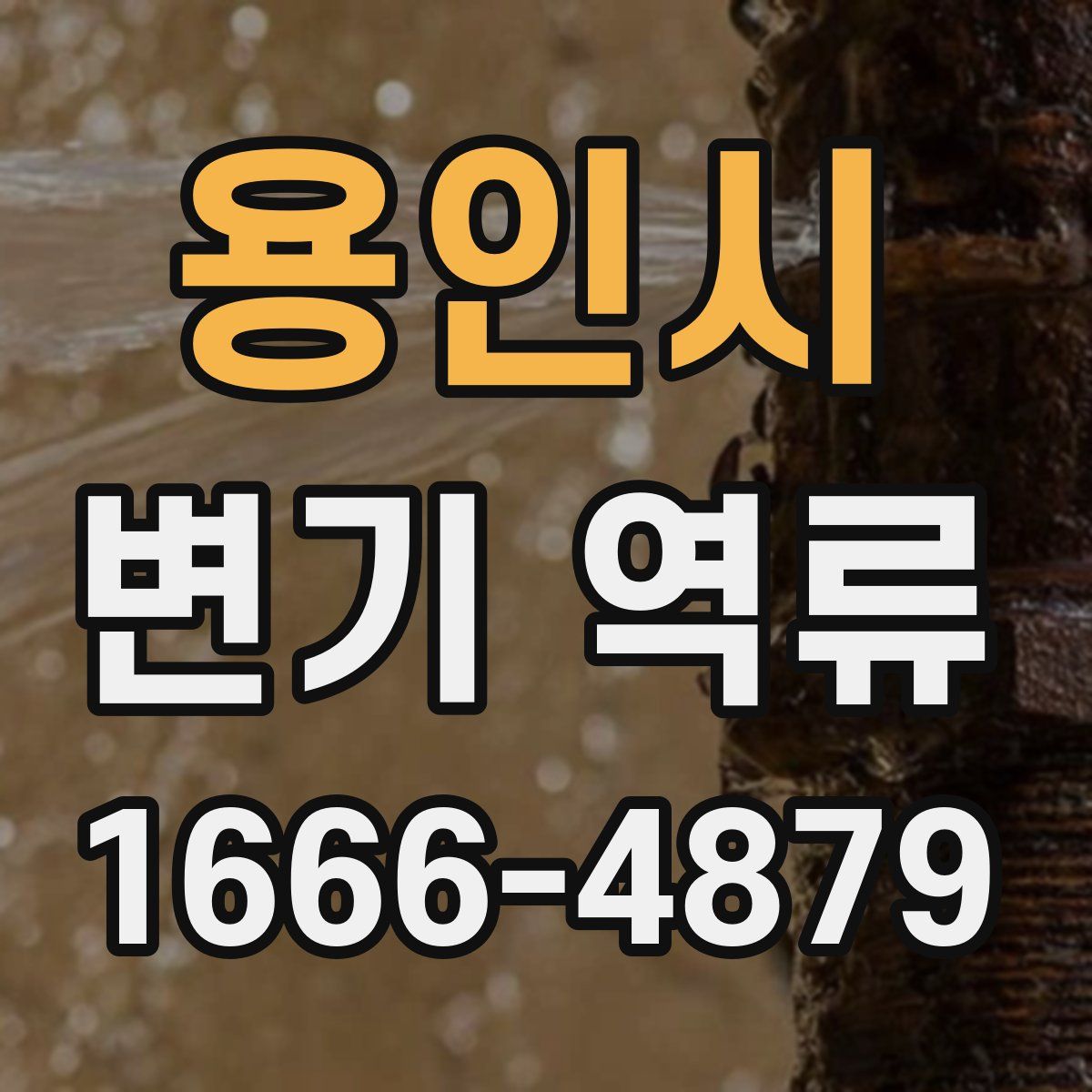 용인시 변기 역류