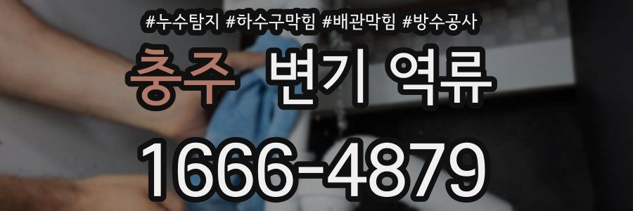 충주 변기 역류