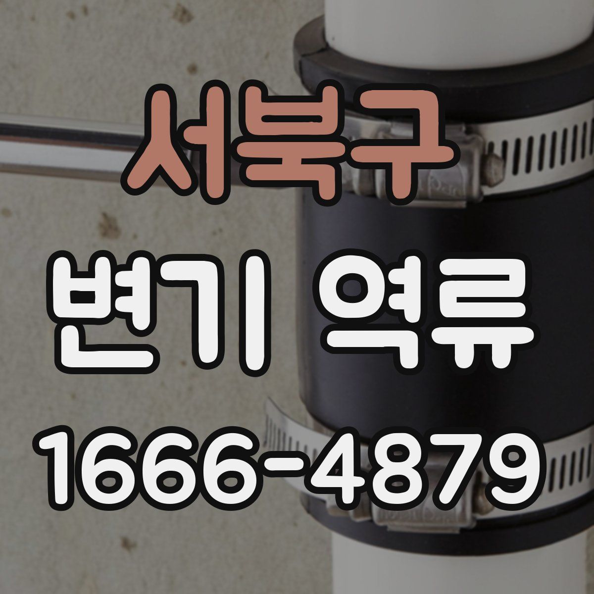 서북구 변기 역류