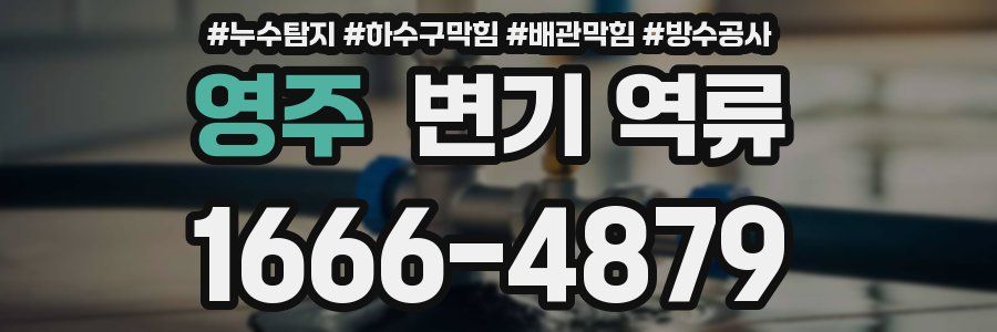 영주 변기 역류