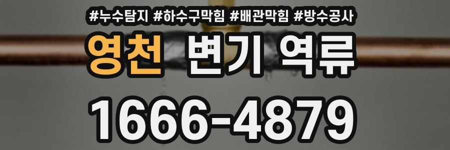 영천 변기 역류