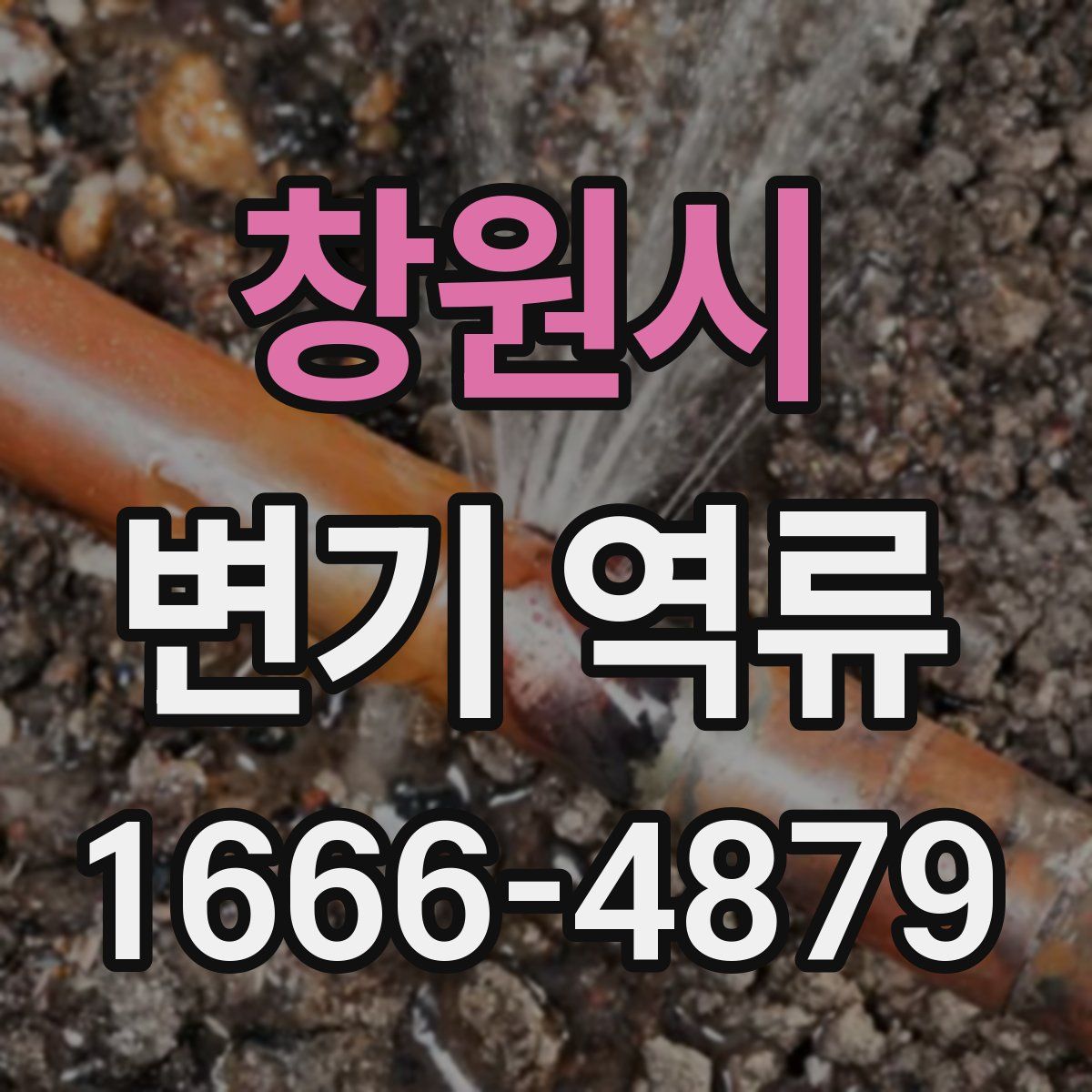 창원시 변기 역류