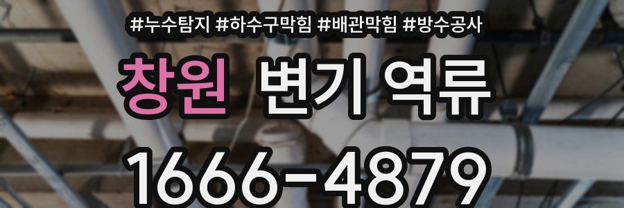 창원 변기 역류