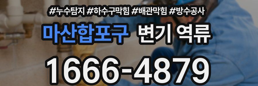 마산합포구 변기 역류